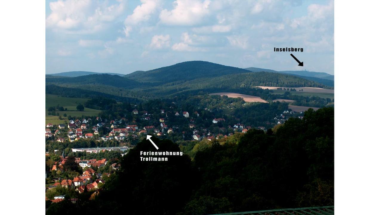 Ferienwohnung Trollmann Schmalkalden Exteriör bild
