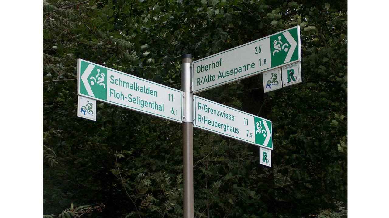 Ferienwohnung Trollmann Schmalkalden Exteriör bild